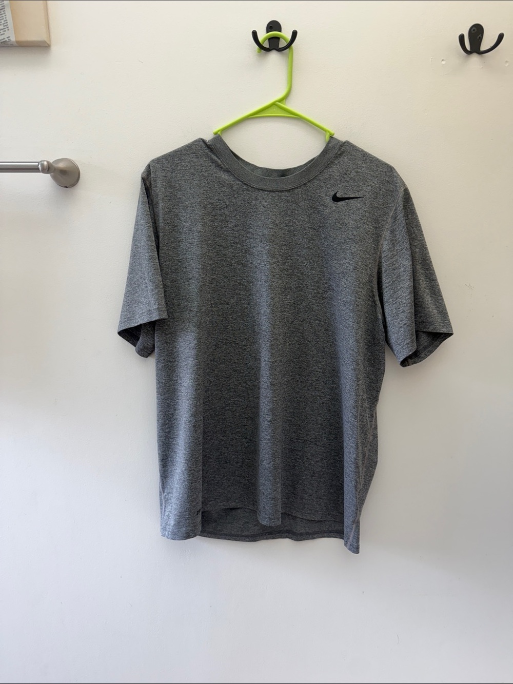 Nike Gray Short Sleeve Dri-FIT Performance Tee